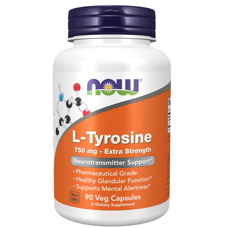 NOW Foods L-Tyrosine 高容量版